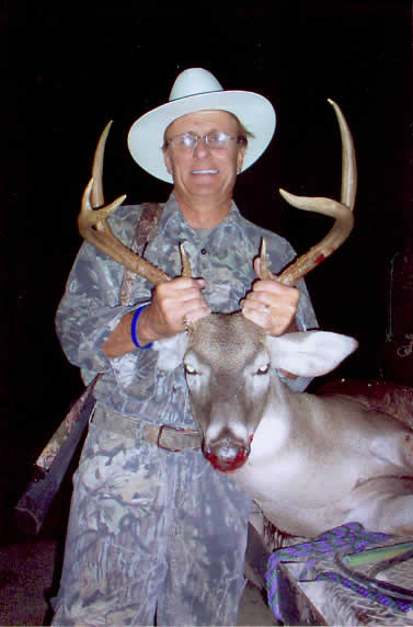 Don Netek with 7 point White Tail Deer, Texas
