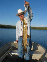 Don Netek with Northern Pike