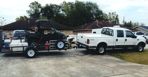 loaded up ready to go hunting